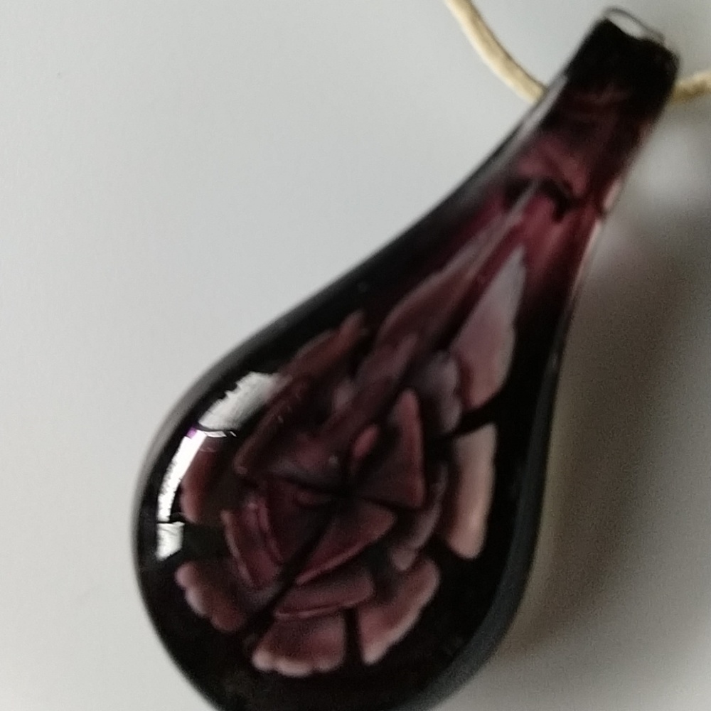 Glass pendant Necklace